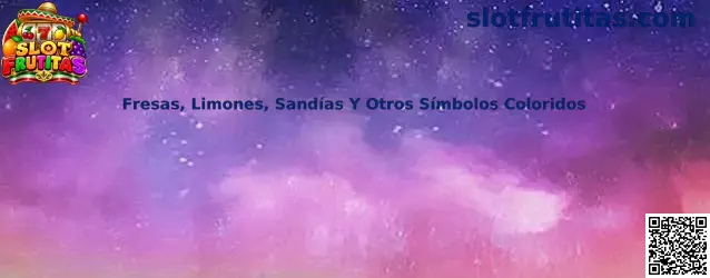 Fresas, Limones, Sandías Y Otros Símbolos Coloridos