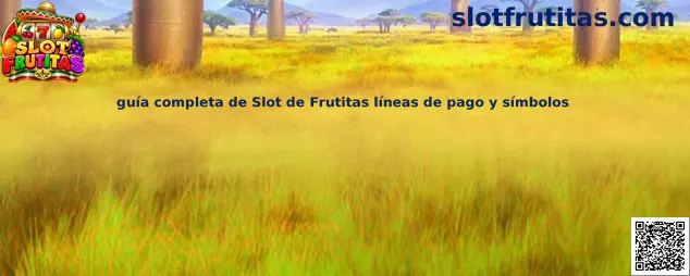 Imagen de referencia de la guía Slot Frutitas sobre líneas de pago y símbolos