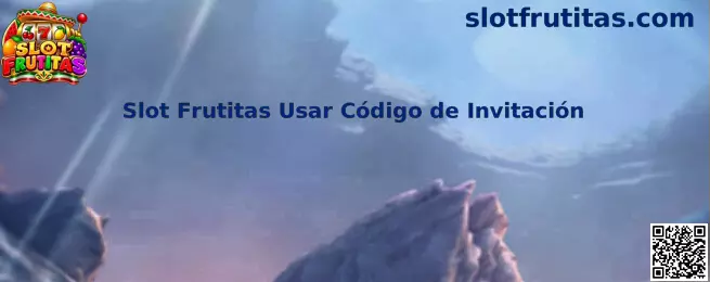 Guía visual para usar un código de invitación de Slot Frutitas